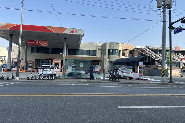 갈산동 신한A(주유소앞)